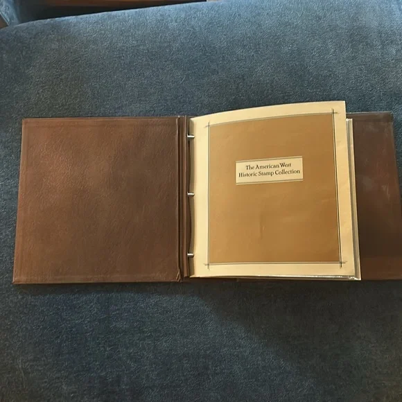 Vintage U.S.A. Stamp Collection Album